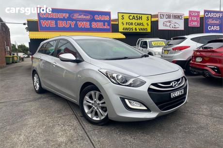 Silver 2015 Hyundai I30 Wagon Tourer 1.6 Gdi