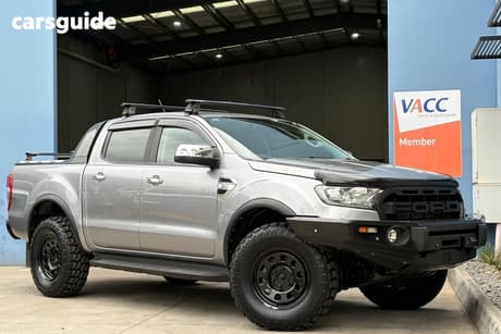 Grey 2019 Ford Ranger Double Cab Pick Up Xlt 3.2 (4X4)