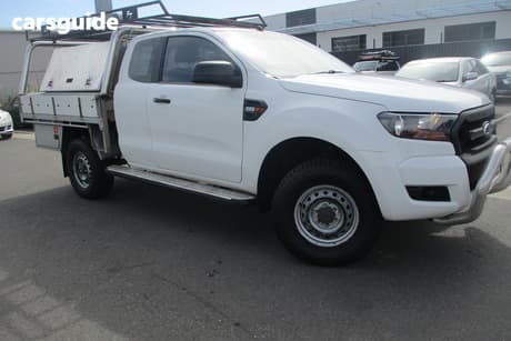 White 2016 Ford Ranger Super Cab Chassis Xl 2.2 Hi-Rider (4X2)