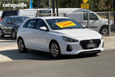 White 2020 Hyundai I30 Hatchback Active