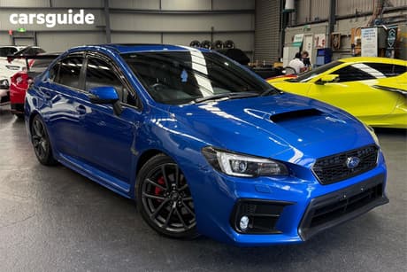 Blue 2018 Subaru WRX Sedan Premium (Awd)