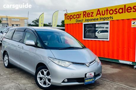 Silver 2007 Toyota Tarago Wagon