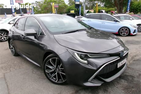 Grey 2020 Toyota Corolla Hatchback Zr Hybrid