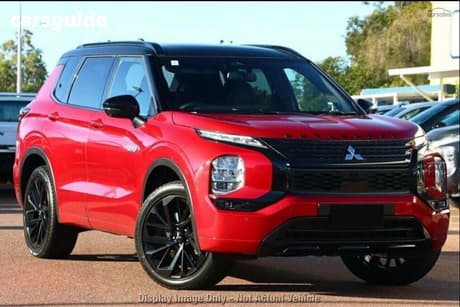Red 2025 Mitsubishi Outlander Wagon Phev Gsr (Awd)