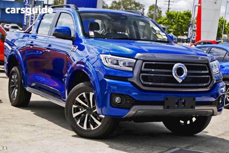 Blue 2025 GWM Cannon Dual Cab Utility Lux (4X4)