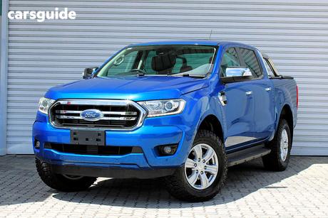 Blue 2019 Ford Ranger Double Cab Pick Up Xlt 3.2 (4X4)