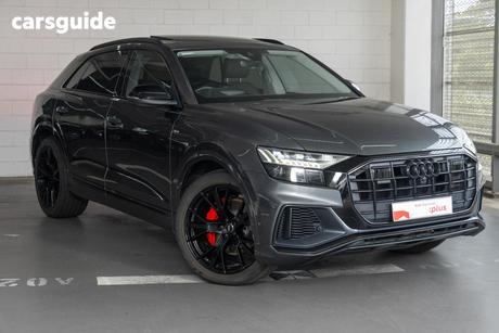 Grey 2020 Audi Q8 Wagon 50 Tdi Quattro (Hybrid)