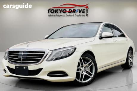 White 2016 Mercedes-Benz S400 Sedan (Hybrid)