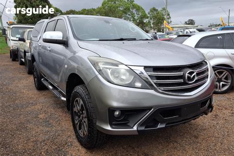 Grey 2018 Mazda BT-50 Dual Cab Utility Xtr (4X4)