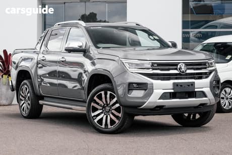 Grey 2025 Volkswagen Amarok Dual Cab Utility Aventura Tdi600 4Motion