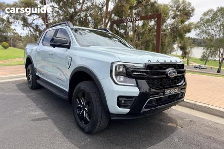 Grey 2025 Ford Ranger Double Cab Pick Up Phev Stormtrak (4X4)