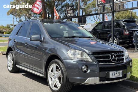 Grey 2010 Mercedes-Benz ML350 Wagon Cdi Sports (4X4)