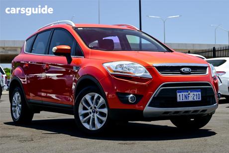 Red 2012 Ford Kuga Wagon Trend