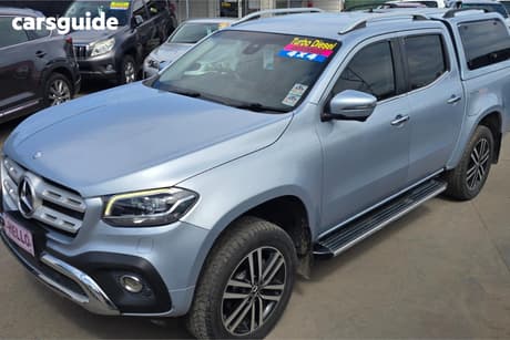 Silver 2018 Mercedes-Benz X250 Dual Cab Pick-up D Power (4Matic)