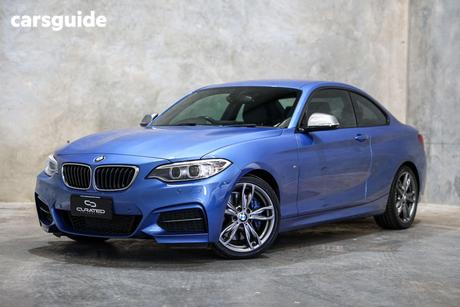 Blue 2015 BMW M235I F22 Coupe