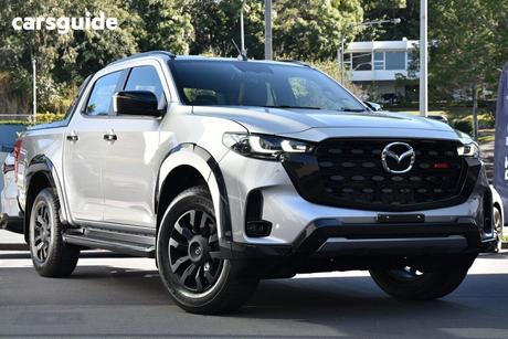 Silver 2025 Mazda BT-50 Dual Cab Pick-up Sp (4X4)
