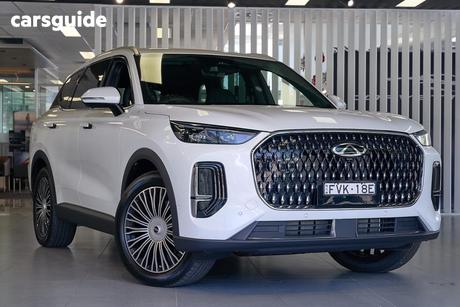 White 2025 Chery Tiggo 9 Wagon Csh Ultimate Awd