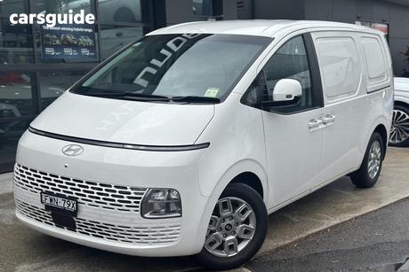 White 2025 Hyundai Staria Van Load Premium 2S 2.2D Liftback
