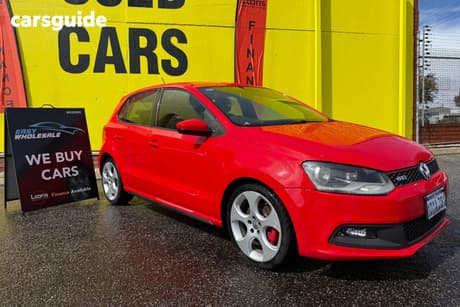 Red 2012 Volkswagen Polo Hatchback Gti