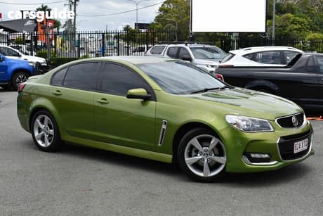 Green 2016 Holden Commodore Sedan Sv6