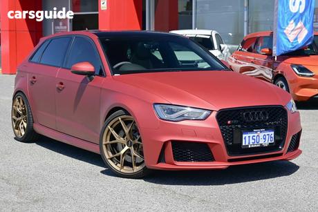 Grey 2016 Audi RS3 Hatchback Sportback Quattro