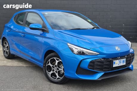 Blue 2024 MG MG3 Hatchback Essence Hybrid+