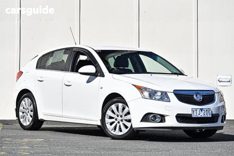 White 2011 Holden Cruze Hatchback Cdx