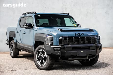 Blue 2025 Kia Tasman Double Cab Pick Up X-Line (4X4) (0.9T) Bdy Fender