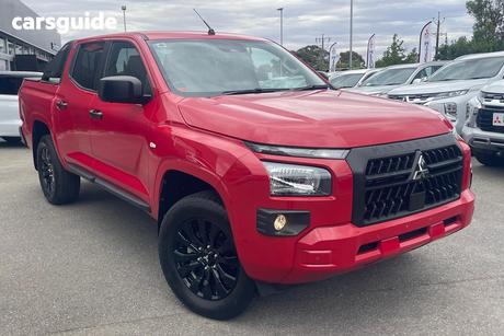 Red 2024 Mitsubishi Triton Double Cab Pick Up Glx-R