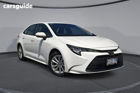 White 2023 Toyota Corolla Sedan Ascent Sport