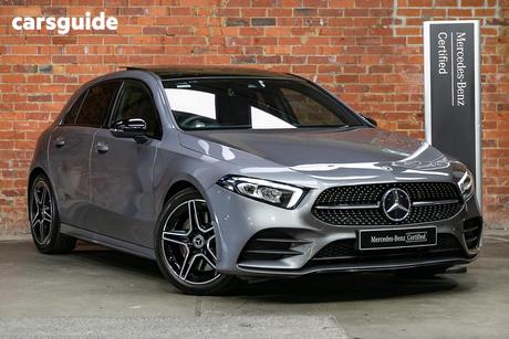 Grey 2022 Mercedes-Benz A250 Hatchback 4Matic