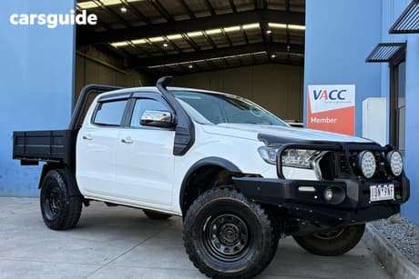 White 2021 Ford Ranger Double Cab Pick Up Xlt 3.2 (4X4)