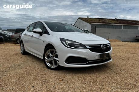 White 2018 Holden Astra Hatchback Rs