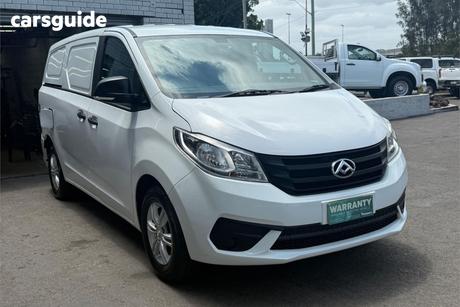 White 2021 LDV G10+ Van Barn Door