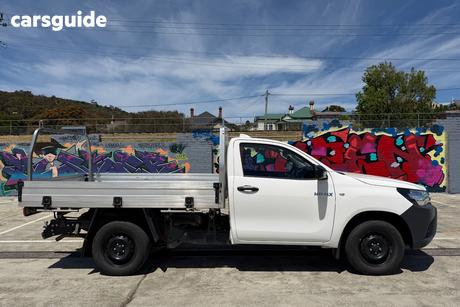 White 2023 Toyota Hilux Cab Chassis Workmate (4X2)