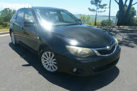 Black 2008 Subaru Impreza Hatchback Rs (Awd)