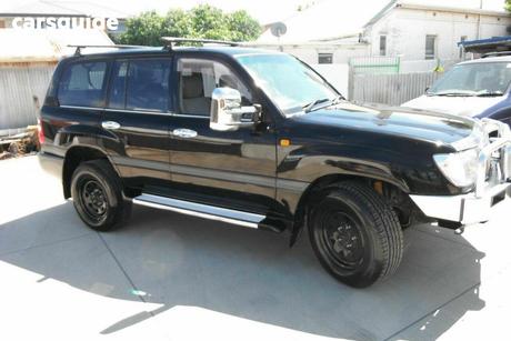 Black 2004 Toyota Landcruiser Wagon Gxl (4X4)