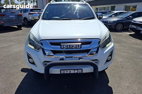 White 2018 Isuzu D-MAX Crew Cab Utility Ls-U Hi-Ride (4X2)