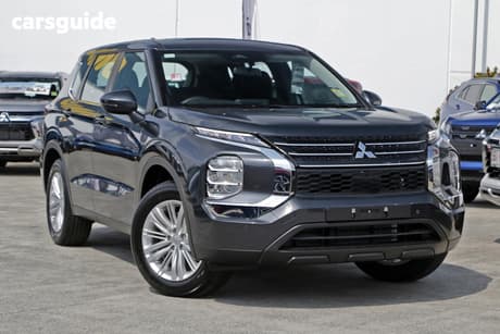 Grey 2024 Mitsubishi Outlander Wagon Es 5 Seat (2Wd)