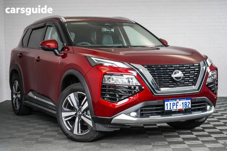 Red 2024 Nissan X-Trail Wagon Ti-L (4Wd)