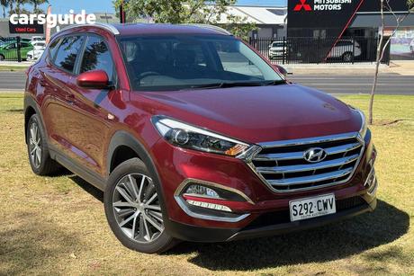 Red 2015 Hyundai Tucson Wagon Active X (Fwd)