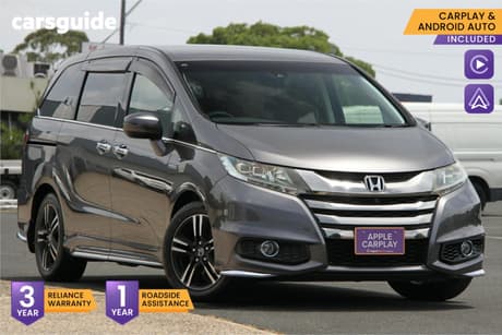 Grey 2016 Honda Odyssey SUV ABSOLUTE-SENSING EX PACKAGE (HYBRID)