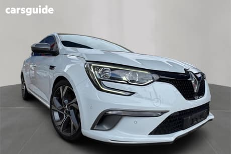 White 2018 Renault Megane Hatchback Gt 205