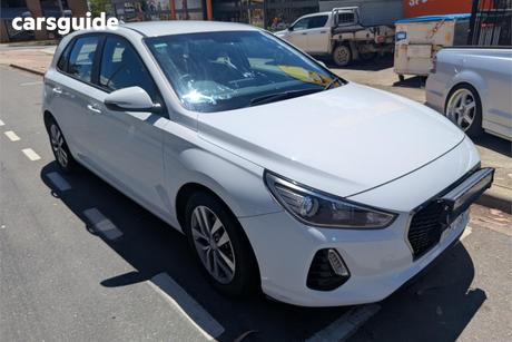 White 2018 Hyundai I30 Hatchback Active