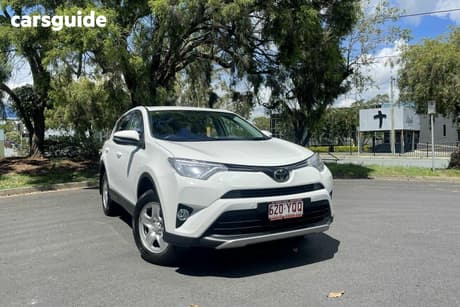 White 2018 Toyota RAV4 Wagon Gx (2Wd)