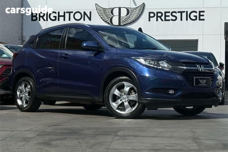 Blue 2018 Honda HR-V Wagon Vti-S