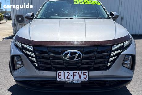 Silver 2022 Hyundai Tucson Wagon N Line (Fwd)