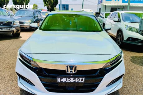 White 2020 Honda Accord Sedan Vti-Lx 1.5L Turbo