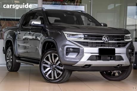 Grey 2025 Volkswagen Amarok Dual Cab Utility Aventura Tdi600 4Motion