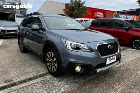Grey 2015 Subaru Outback Wagon 2.5I Premium